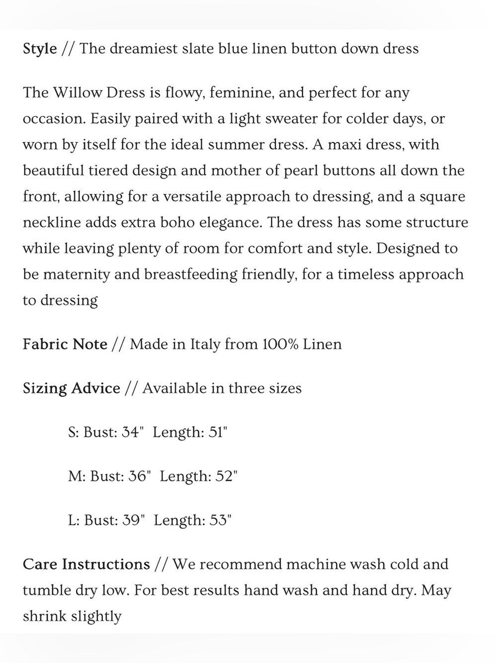 Beachwood the Label The Willow - Picture 11 of 11
